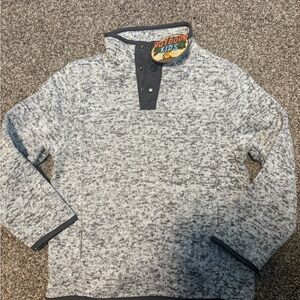 Gray Pullover Jacket